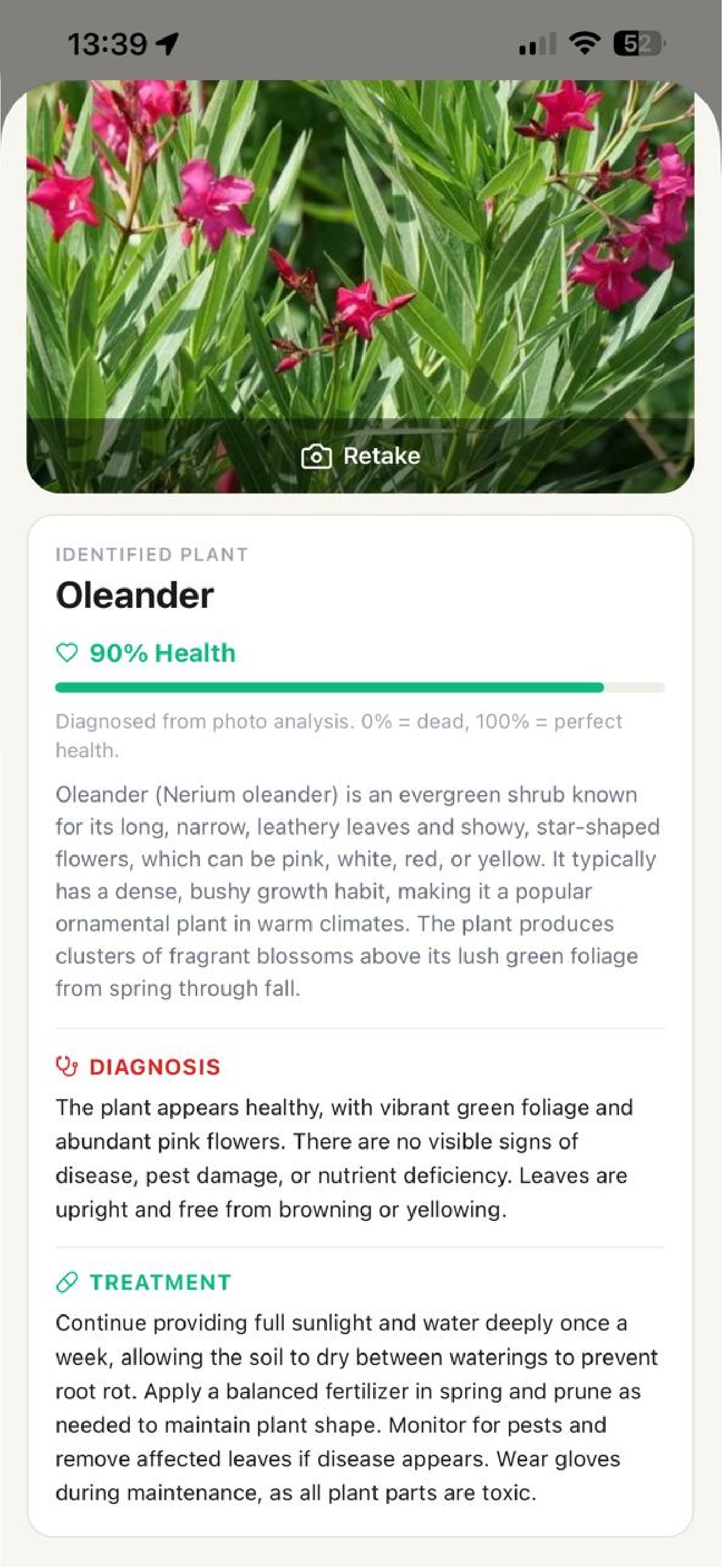 Bloom Health Pro Diagnose Plant